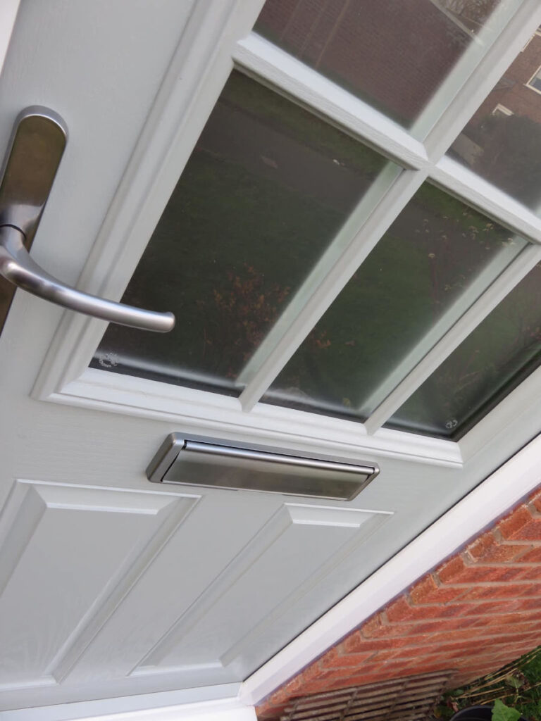 Heat loss through your front door